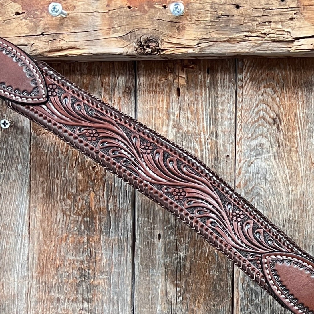 Dark Oil Braided Breastcollar