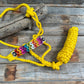 Yellow Mule Tape Halter - Multi Floral and Clear #MT229