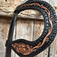 Two Tone Floral Headstall/Breastcollar Tack Set