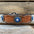Genuine Leather Dog Collar With Antique Silver Capri and AB Conchos 10" to 22" -DC43