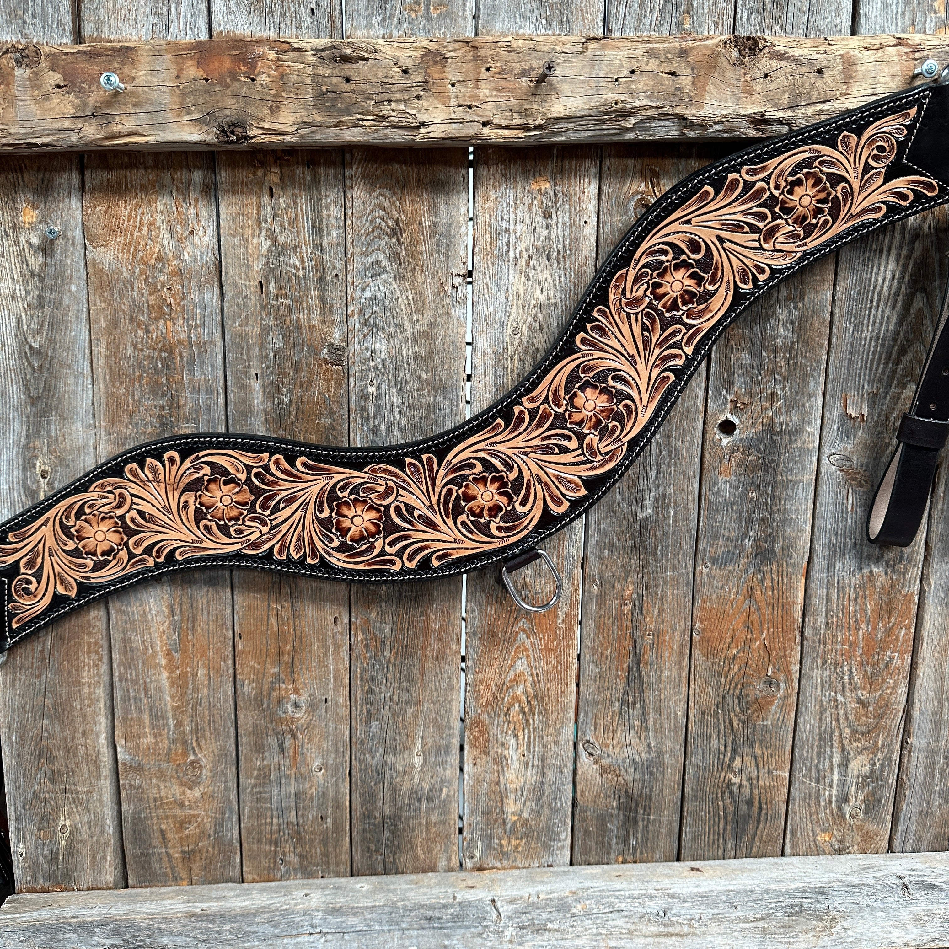 Two Tone Floral Tripping Breastcollar #FK138