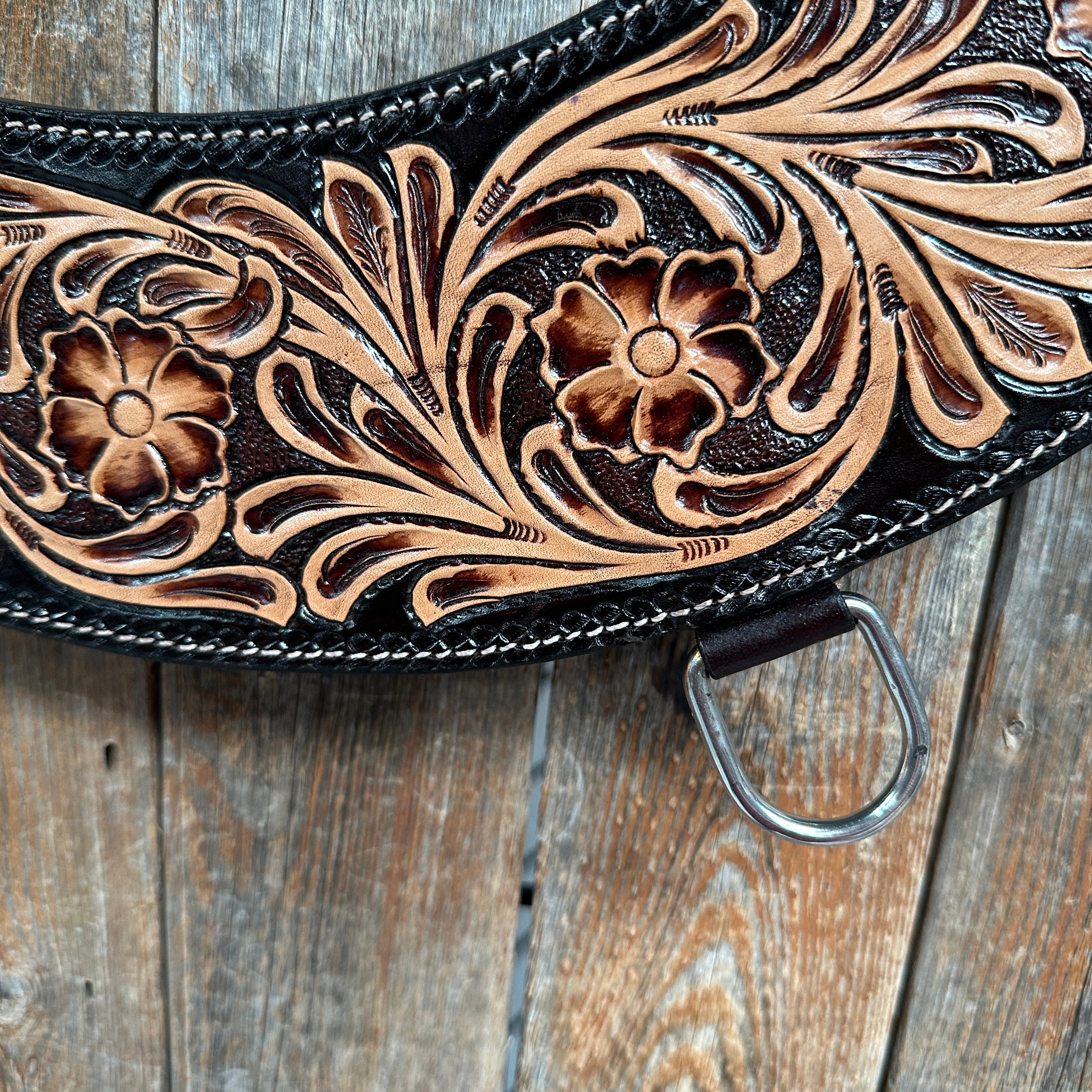 Two Tone Floral Tripping Breastcollar #FK138