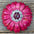 Pink Daisy Leather Flowers - 1" Crystal Conchos - Options