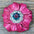 Pink Carnations Leather Flowers - 1" Crystal Conchos - Options