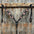 Dark Oil Basketweave Coral - Clear Browband/One Ear Tack Set  #BBBC606