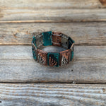 Patina Cactus  Turquoise Style Bracelet