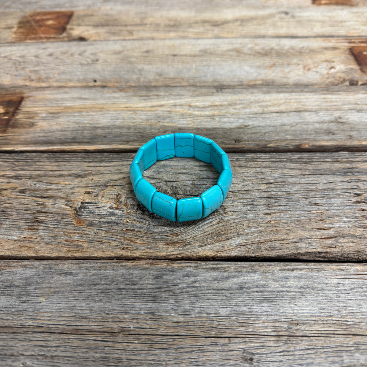 Square Fashion Turquoise Bracelet
