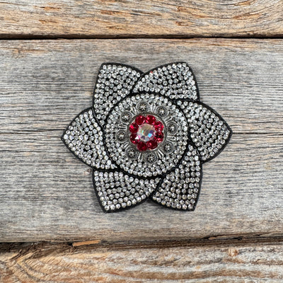 ANTIQUE SILVER RUBY/AB