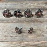 Starburst Antique Silver Saddle Set SSW185