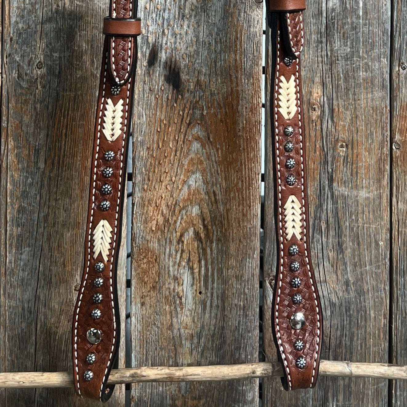Rawhide One Ear Headstall / Bridle
