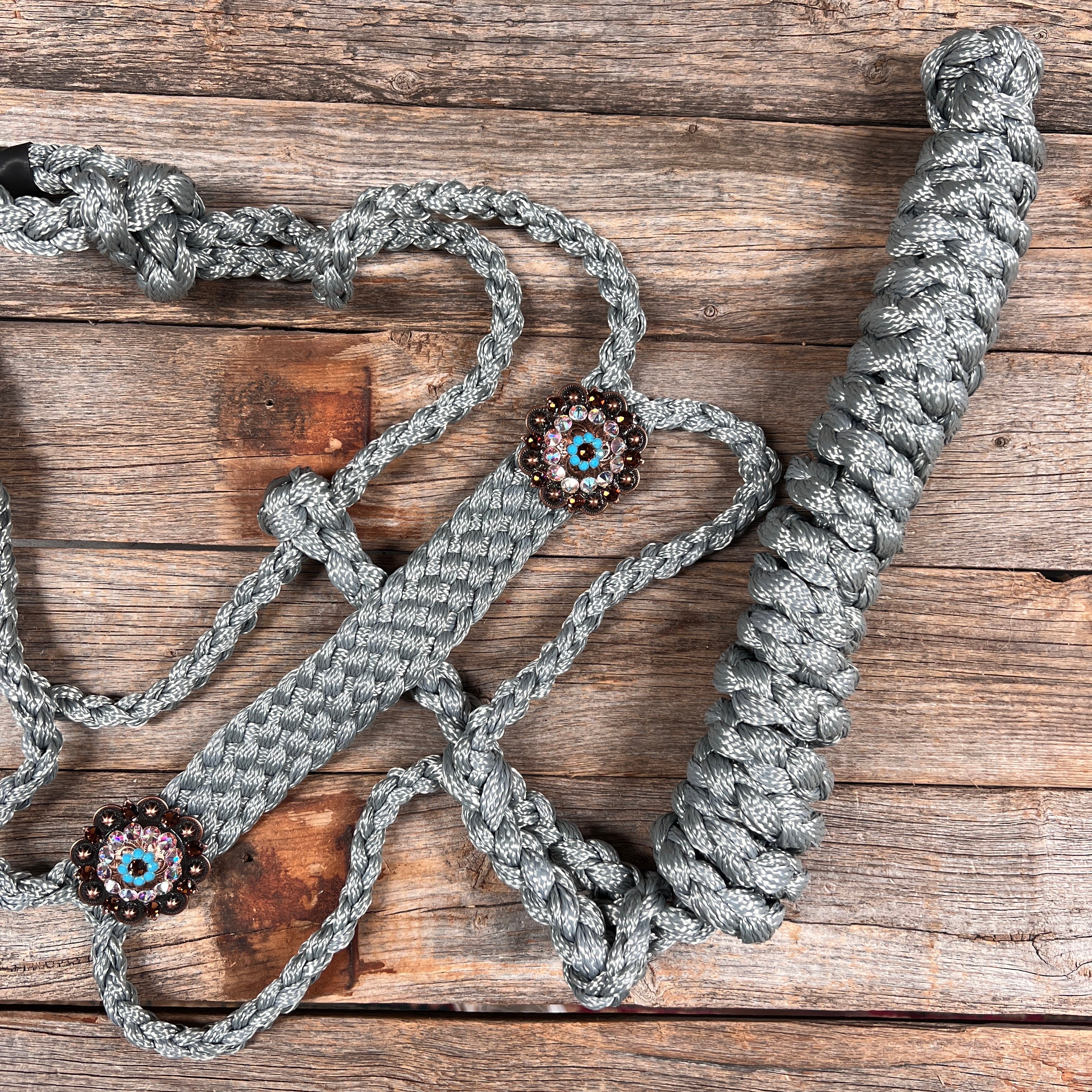 Grey Mule Tape Halter -  #MT114