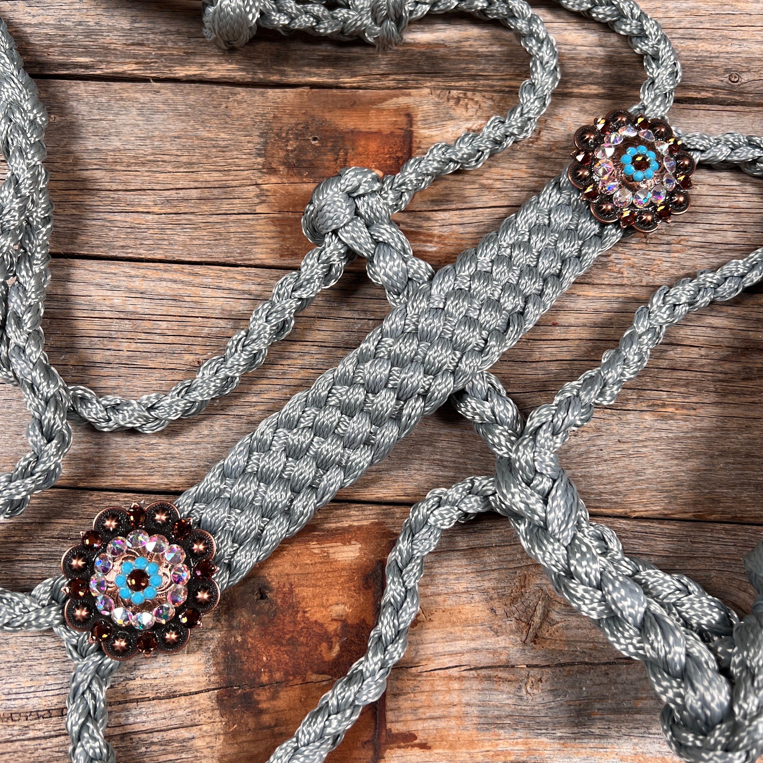 Grey Mule Tape Halter -  #MT114