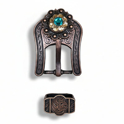 BUCKLE ADAPTER & 1" CONCHO