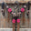 Dark Oil Honeycomb Copper Dot Copper Pink and Champagne Browband / Breastcollar Tack Set #BBBC614