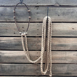 Lariat  Hackamore and Double Reins - Assorted Colors