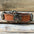 Genuine Leather Dog Collar With Antique Silver and Dots Conchos 10" to 22" W147S -DC53