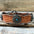 Genuine Leather Dog Collar With Antique Silver Floral Conchos 10" to 22" W203S -DC54