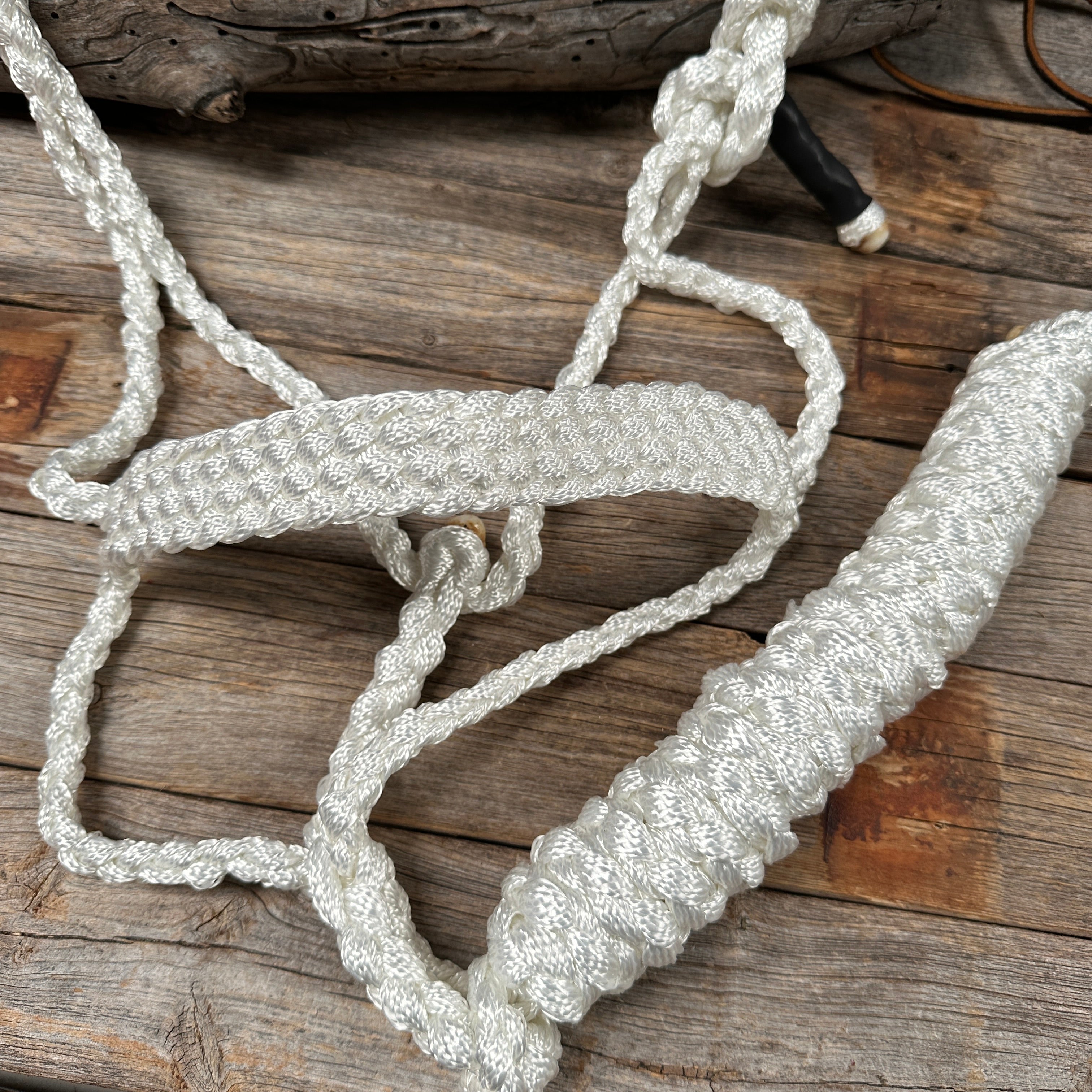 White Mule Tape Halter