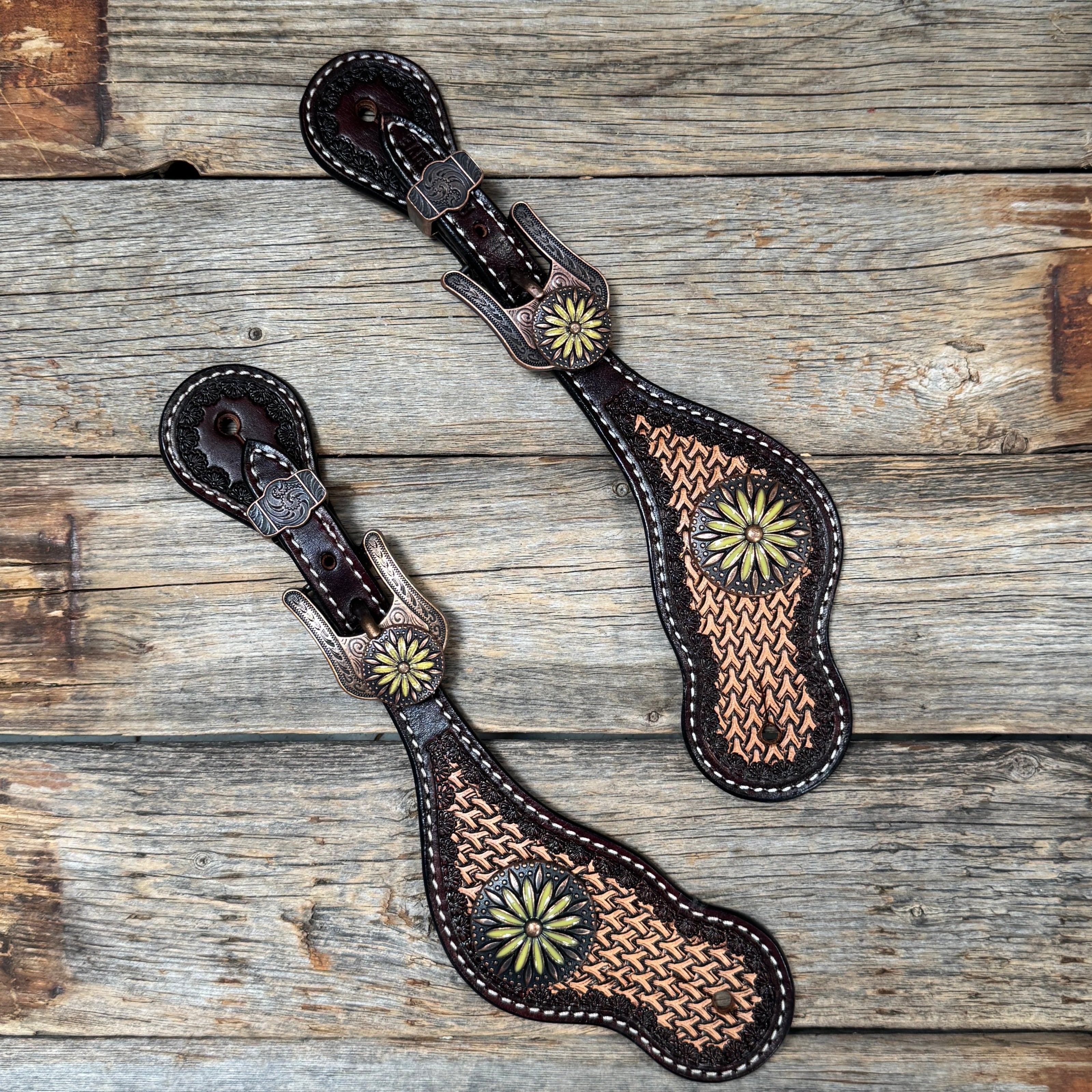 Two Tone Foxtail - Copper Flowers #SS118