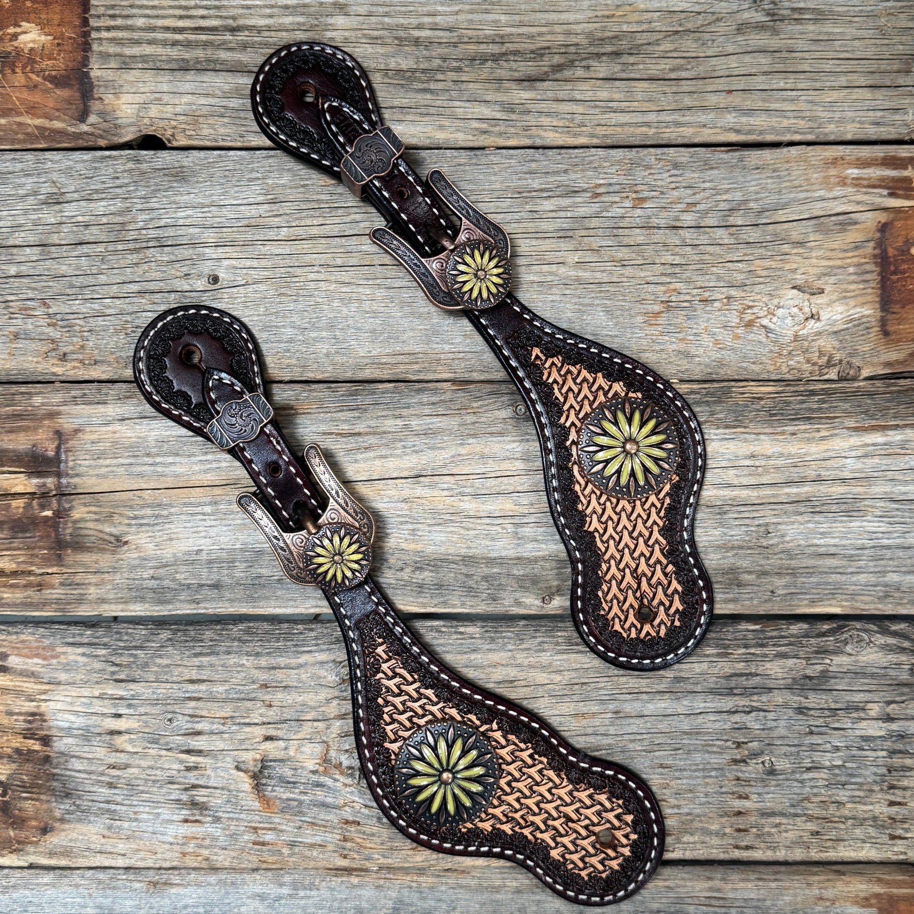 Two Tone Foxtail - Copper Flowers #SS118