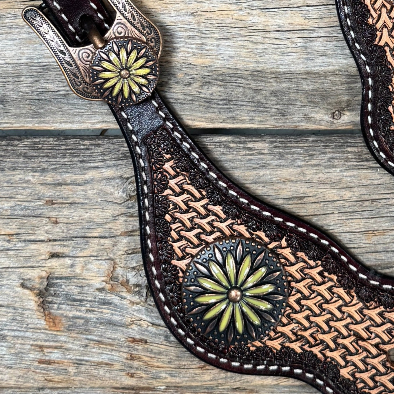 Two Tone Foxtail - Copper Flowers #SS118