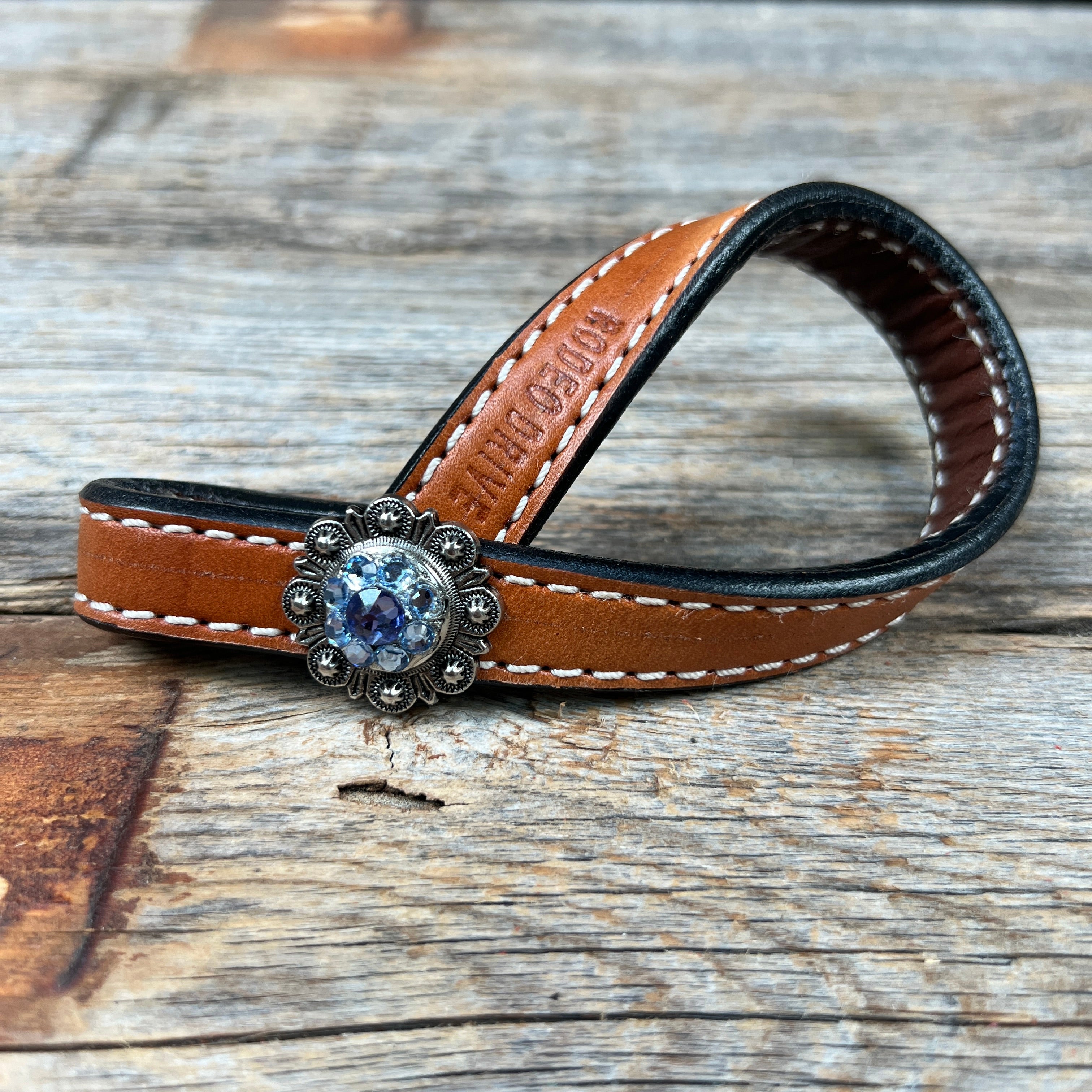 Crystal Light Oil Rustic Tie Down Keepers