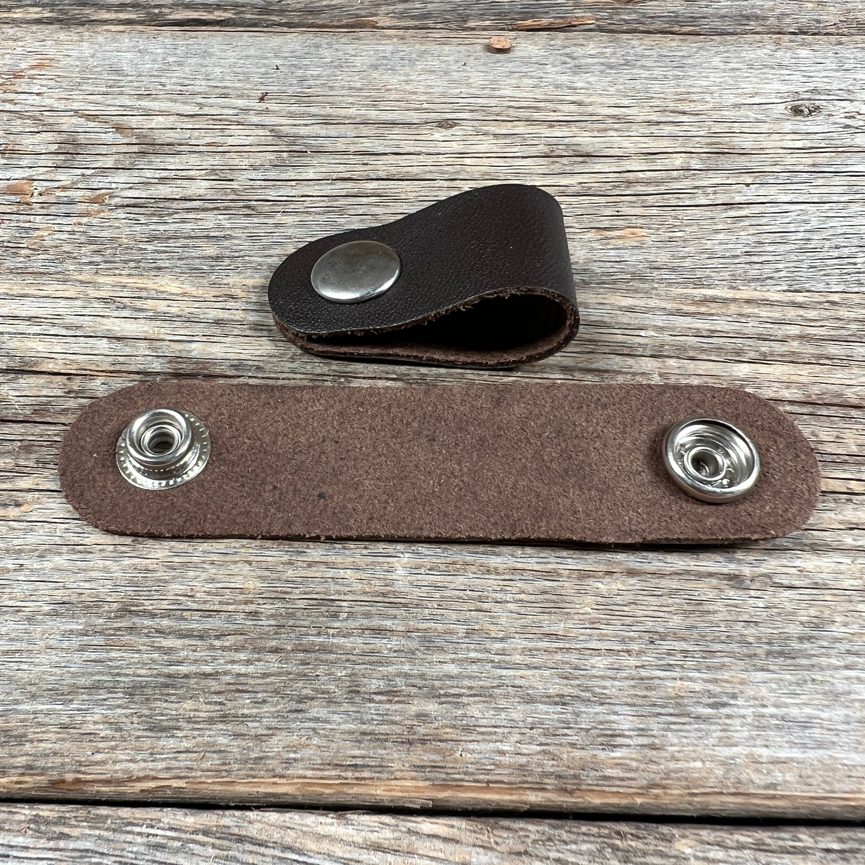 Boot Cuff Jewelry - Leather Red Rose - Fringe