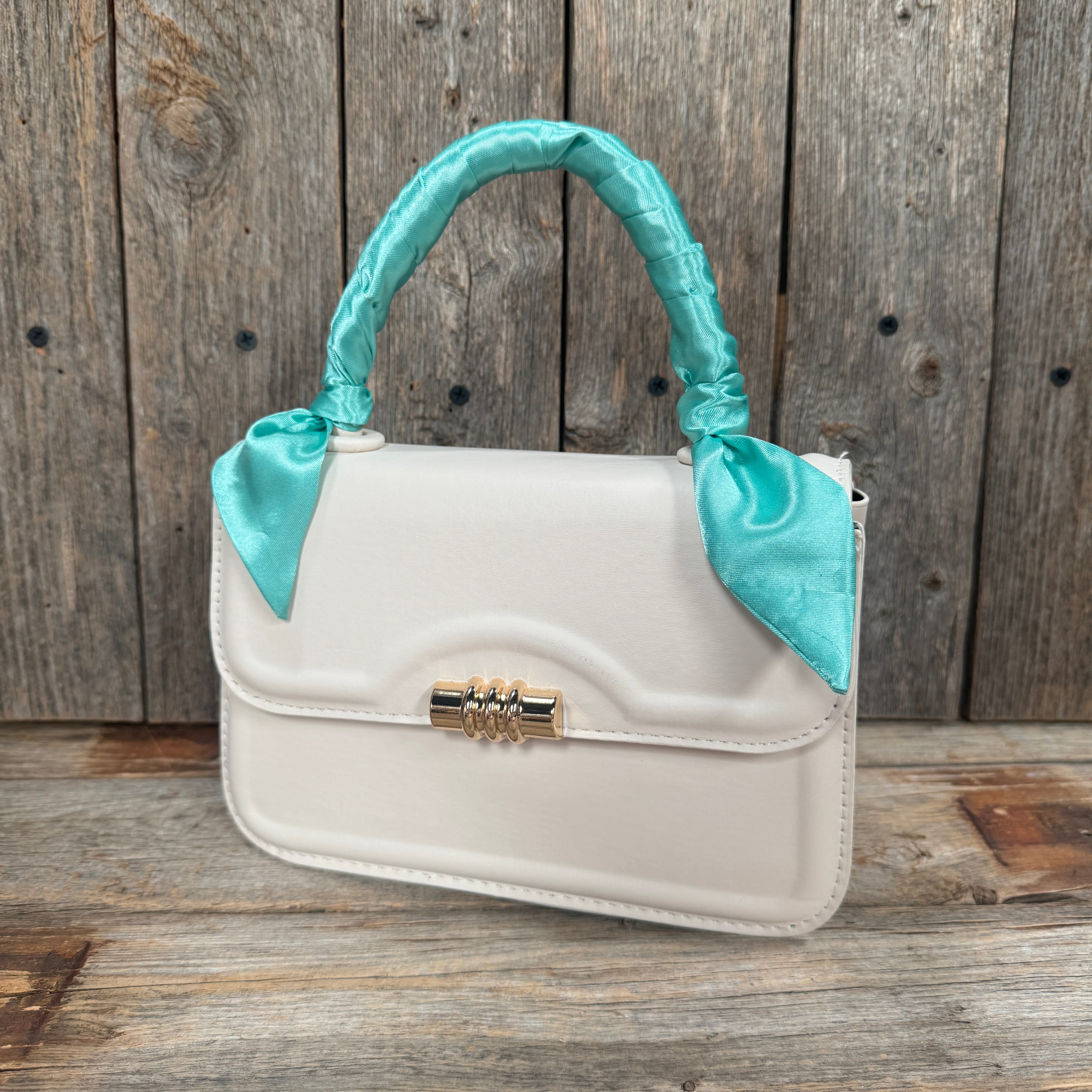 Turquoise  Western Skinny Mini Wild Rag Scarf / Cowgirl Necktie #TW301