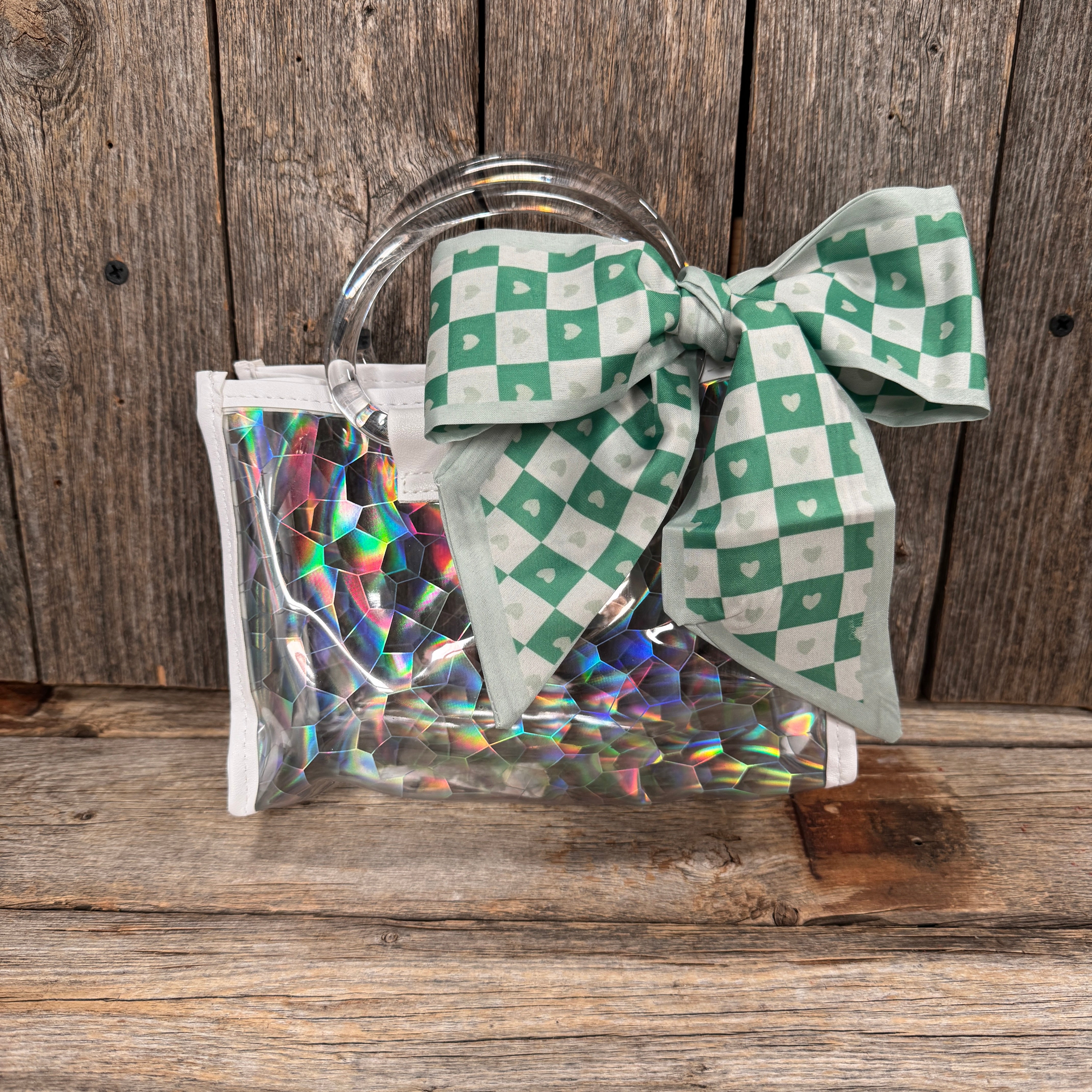 Green Western Skinny Mini Wild Rag Scarf / Cowgirl Necktie #TW109