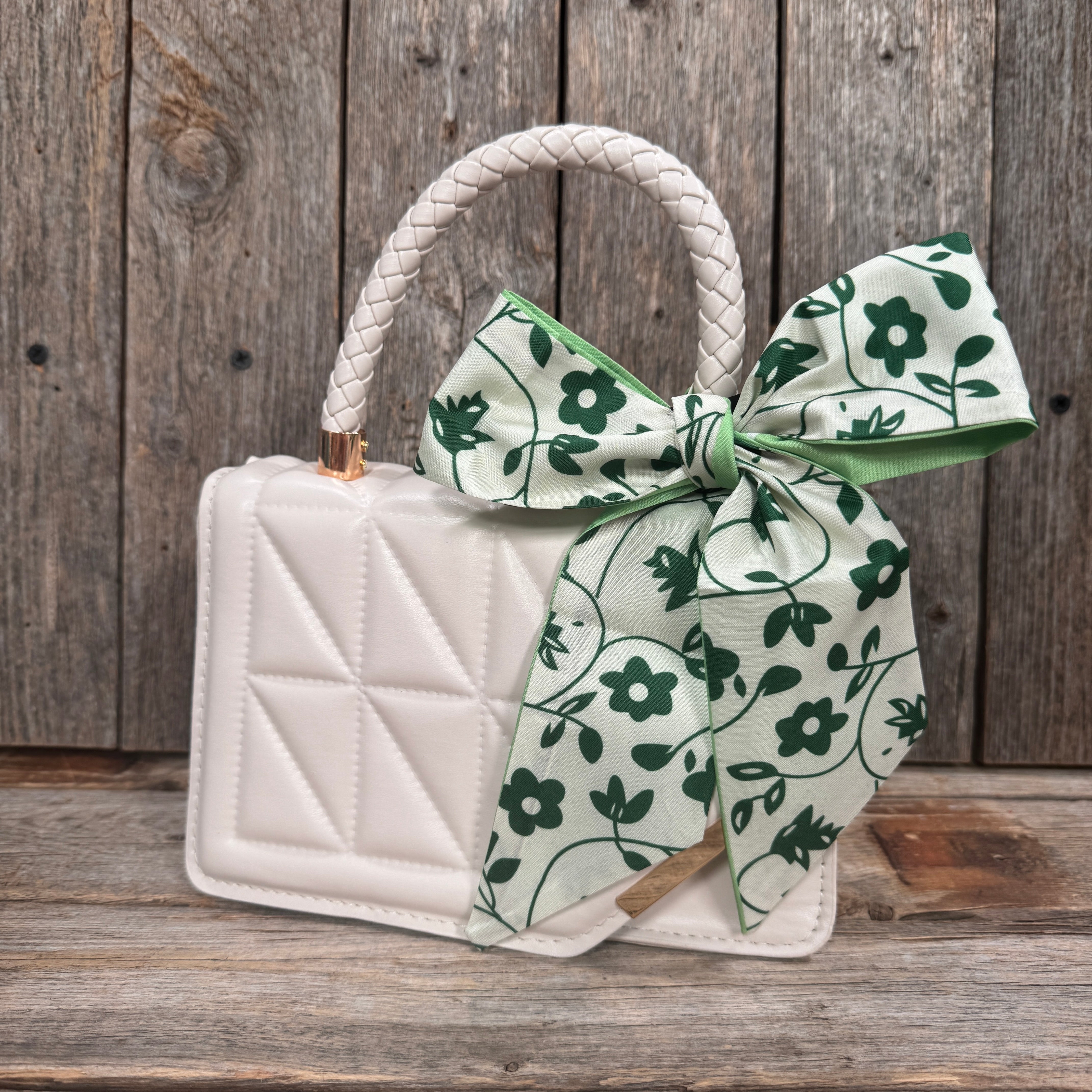 Green Western Skinny Mini Wild Rag Scarf / Cowgirl Necktie  #TW111