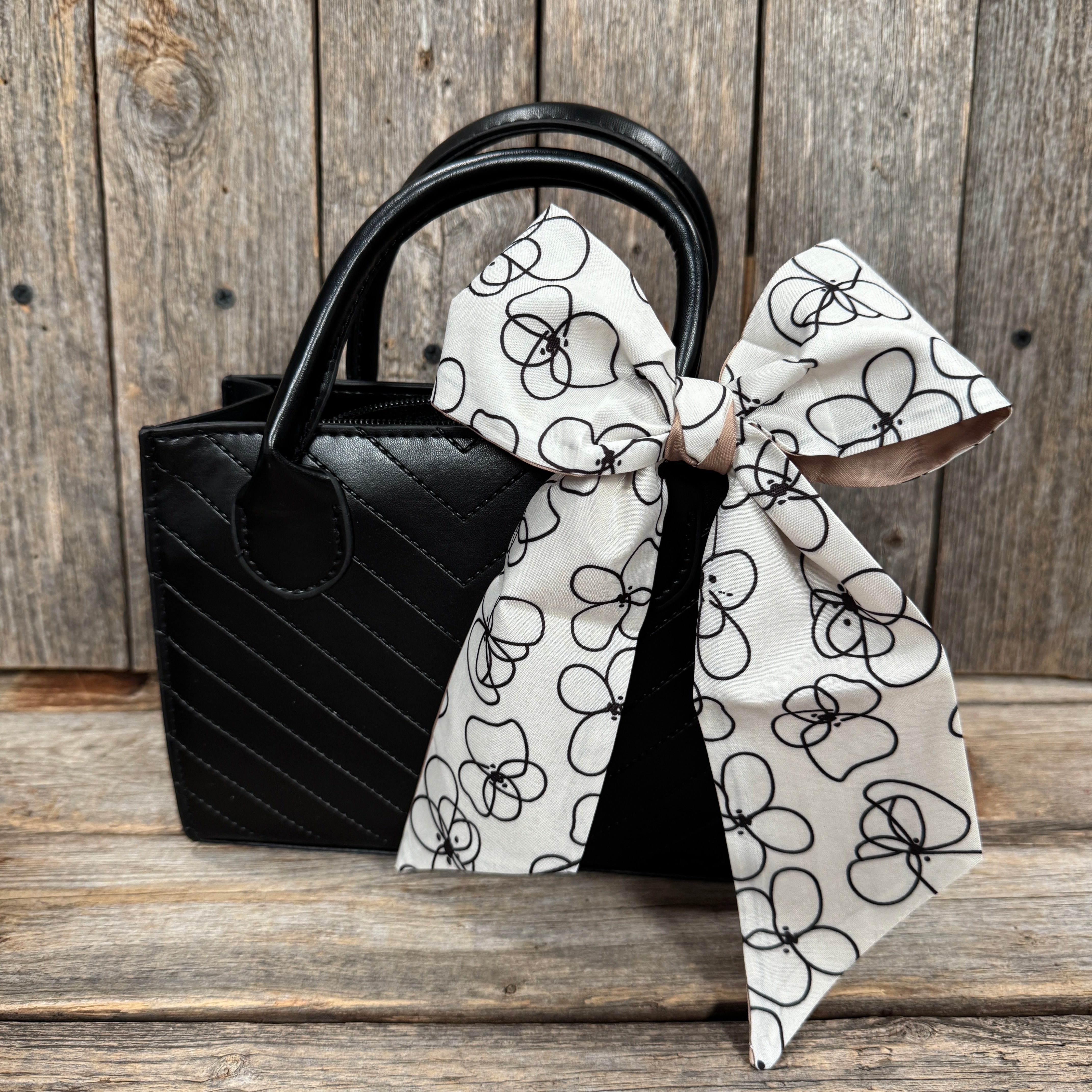 Cream Western Skinny Mini Wild Rag Scarf / Cowgirl Necktie  #TW142