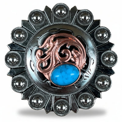 3" ANTIQUE SILVER