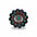 Copper Daisy Turquoise Western Concho W132