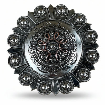 3" ANTIQUE SILVER