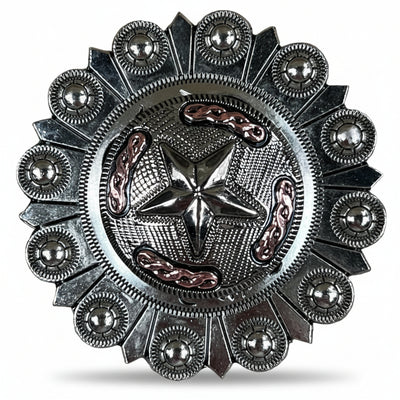 3" ANTIQUE SILVER