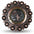Cactus and Flower Western Concho W219