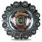 Copper & Gold Flower Western Concho W192