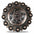 Copper Dots Western Concho W184