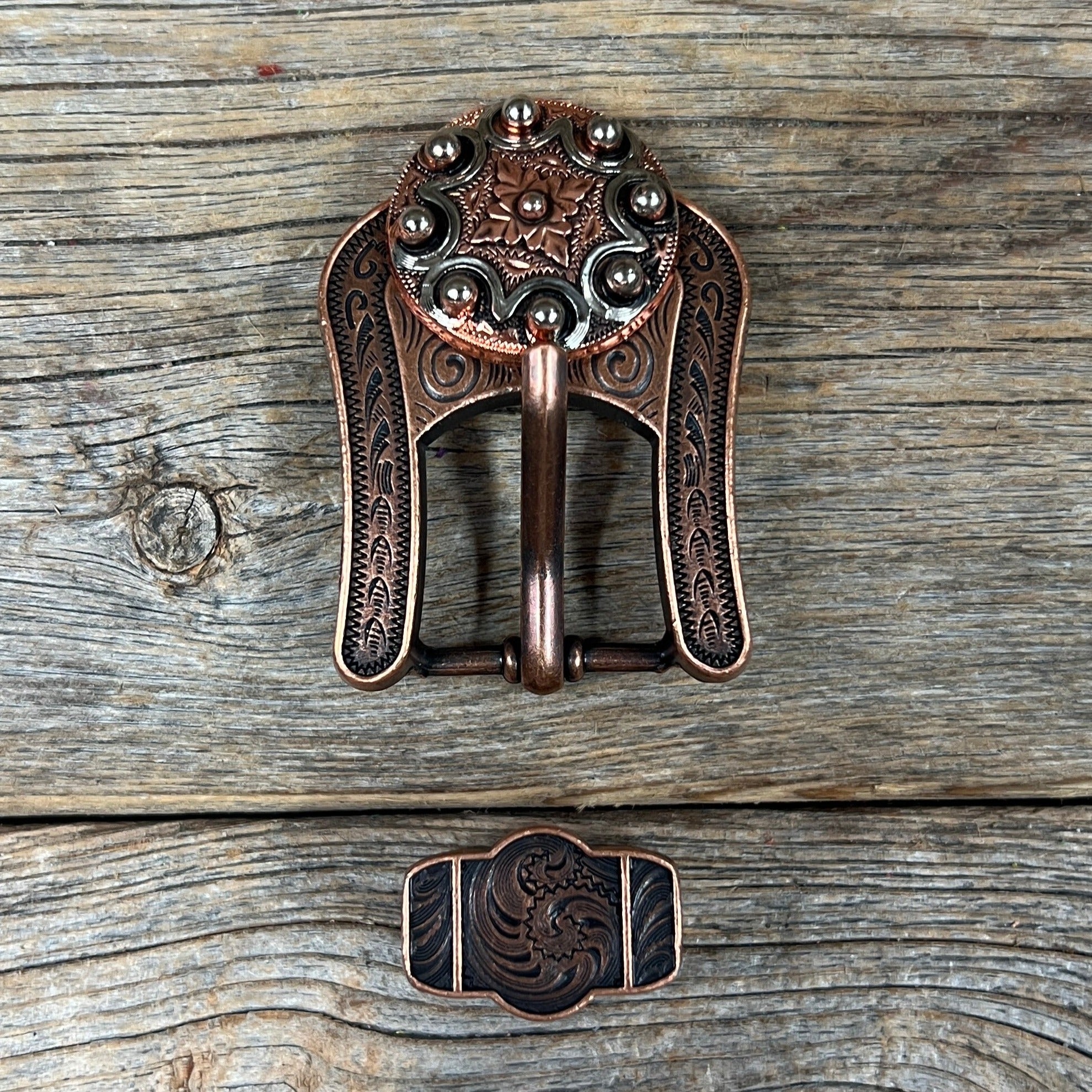 Copper Dots Western Concho W184