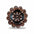 Copper Flower Western Concho W196