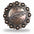 Copper Feather Western Concho W169