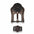 Copper Intricate Engraved Western Concho W224