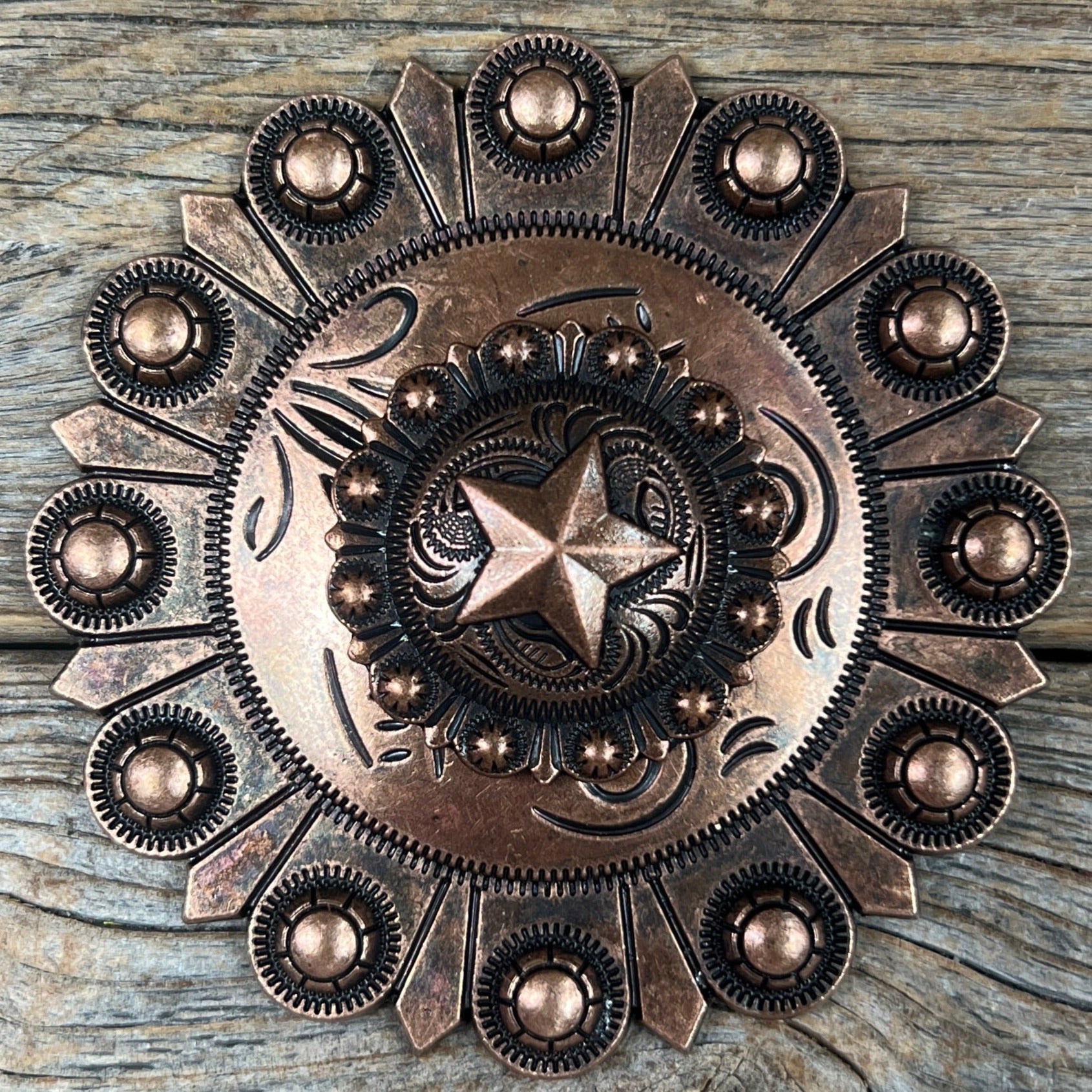 Copper Star Western Concho W175