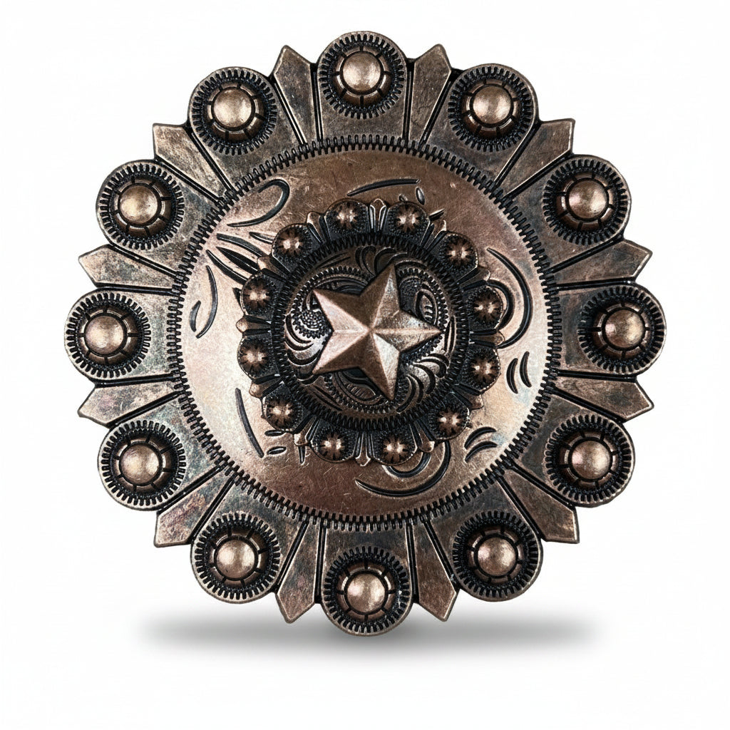 Copper Star Western Concho W175