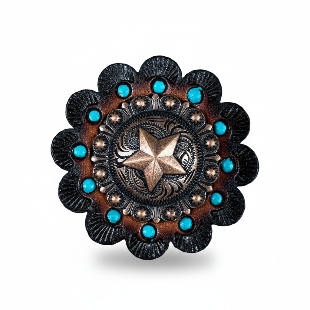 Copper Star Western Concho W175