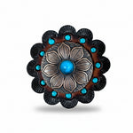Copper Sunflower Western Concho W205