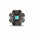 Copper Turquoise Western Concho W141