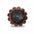 Copper Turquoise Western Concho W180