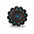 Copper Turquoise Western Concho W180
