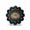 Copper Yellow Daisy Western Concho W229
